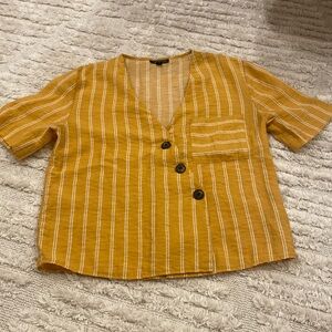 Topshop Button Up Sz 2